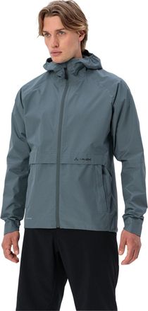 Vaude Regenjacke VAUDE MENS LOAMER RAIN JACKET, Herren, Gr. 3XL, heron, Obermaterial: 100% Polyester, normal, Jacken Regenjacke, Wasserdicht