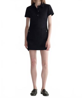 A.L.C. Marcie Mini Dress In Deep Navy