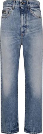 Versace Jeans met Studs - Heren - Regular Fit Jeans - Blauw - W30 - Katoen - Jeans