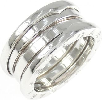 Bulgari White Gold White Gold (18K) Band Ring (Pre-Owned)