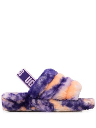 UGG Fluff Yeah shearling slides - Purple
