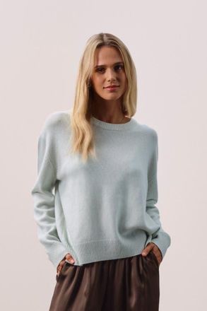 Naked Cashmere KAIA CREWNECK CASHMERE SWEATER in Jadite at Nordstrom, Size X-Small