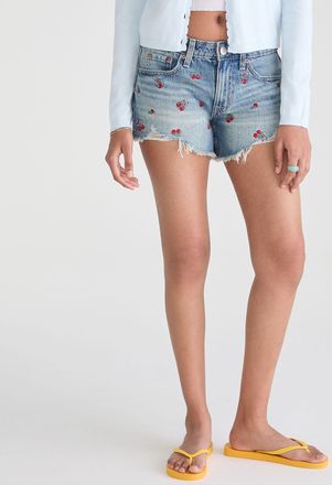 A&eacute;ropostale Low-Rise Baggy Denim Shorts 4