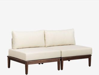 Sklum Sklum - Sof&aacute; Modular De 2 Piezas En Acacia Giulia