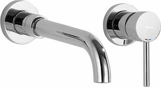 Rea Rea - Grifo Empotrado Oculto Lungo Long Cromo + Box