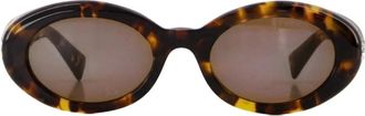 Miu Miu Accessoires, unisex, Bruin, ONE Size, B09S Zonnebril