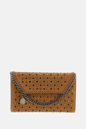 Stella McCartney Borsa Portafoglio A Tracolla In Alter Suede Con Borchie