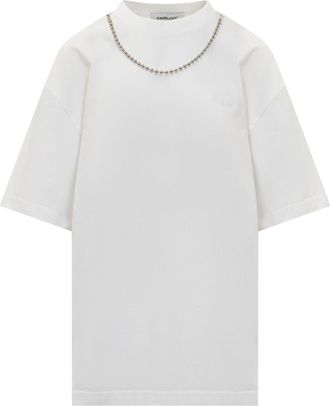 AMBUSH White Crew Neck T-Shirt