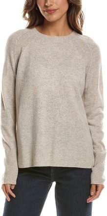 Fort&eacute; Cashmere Easy Crewneck 100% Cashmere Sweater
