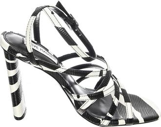 Steve Madden Sandalen met hoge hak - Dames - Sandalen met hakken - Veelkleurig - 36 EU - Leer - Schoenen