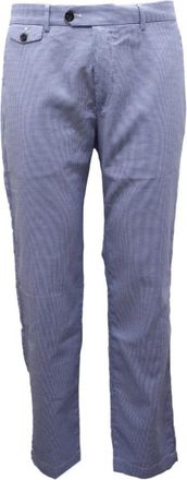 Cruna Royal Smooth Fit Broek - Heren - Slim Fit Broeken - Blauw - S - Broeken
