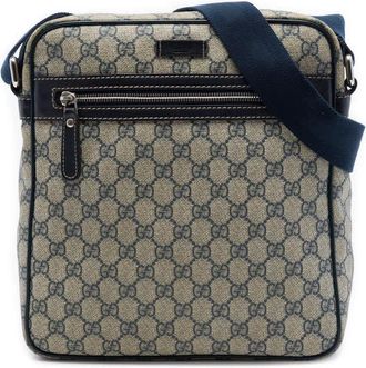 Gucci Pre-owned Gucci GG Supreme Crossbody Unisex 9QXAFZYJOXQW90PT