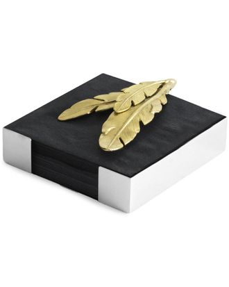 Michael Aram Gold Feather Napkin Holder