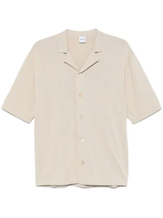 Aspesi Short Sleeves Bowling Shirt