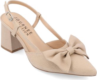 Journee Collection Women & apos;s Tailynn Medium and Wide Width Pumps