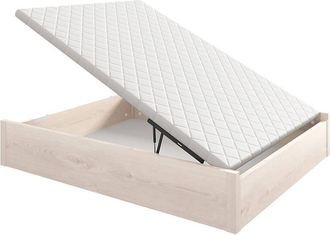 Colchones Aznar Canap&eacute; Abatible Arc&oacute;n De Madera Con Tirador Embutido Altura 34 Cm 105x182 Cm - Glaciar