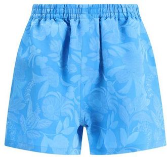 Balenciaga Florale Jacquard Zijde Blend Shorts