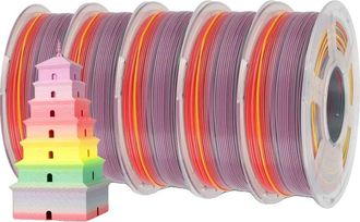 OEM Filamento Jayo Pla, 1,75 Mm De Di&aacute;metro, 5 Rollos