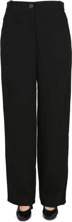 Khaite Broeken, Dames, Zwart, S, Jeans