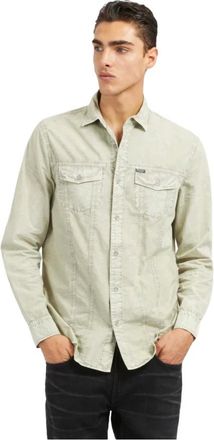 Guess Uomo, Magliette, Verde, S, new