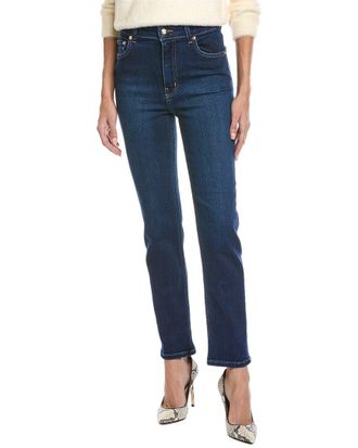 St. John Stretch Dark Wash Ankle Jean