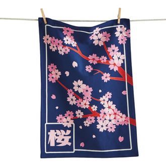 Tag Cherry Blossom Dishtowel Multi Cotton Everyday in Multicolored at Nordstrom
