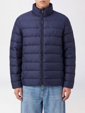 Polo Ralph Lauren Quilted Nylon Bomber Jacket with High Neck and Pony Logo