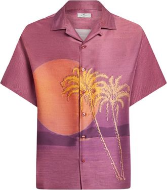Etro Camicia con stampa - Rosa