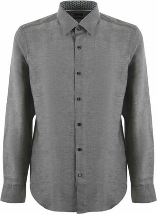 HUGO BOSS Overhemden > Formele Overhemden - Heren - Casual Overhemden - Groen - 6XL - Overhemden