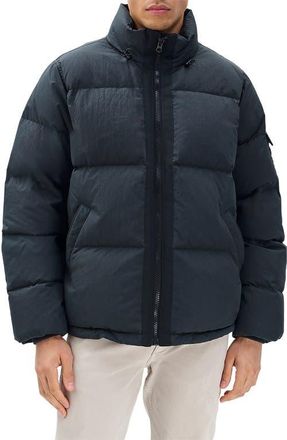 Rag & Bone Daniel Quilted Down Puffer Jacket in Black at Nordstrom, Size Medium