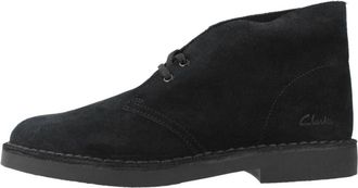 Clarks Schoenen, Heren, Zwart, 46 EU, Leer, Desert Bt Evo