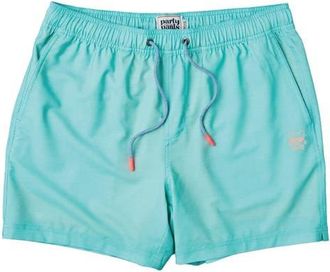 Party Pants Solid Happy Hour 7-Inch Swim Trunks in Mint Green at Nordstrom, Size Xx-Large