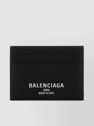 Balenciaga leather card holder