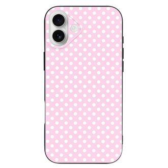 OEM Custodia Per Iphone 16 Plus In Tpu A Pois: Ultra Sottile, Antiurto, Anti-ingiallimento, Antigraffio E Compatibile Con La Ricarica Wireless