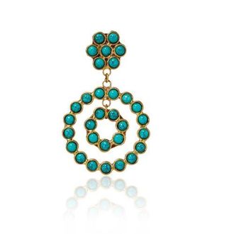 Sylvia Toledano Happy Flower Earrings in Turquoise at Nordstrom