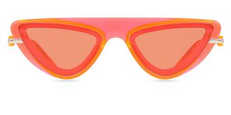 Calvin Klein CKNYC1951S 855 Womens Sunglasses Orange Size 57