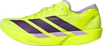 adidas Adizero Takumi Sen 11 Shoes Solar Yellow Aurora Plum Powder Plum JQ0781