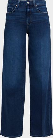 Paige Tatum Mid-Rise Wide-Leg Jeans