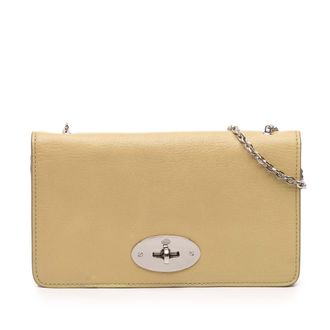 Mulberry Vooraf Gekocht Leren Bayswater Portemonnee Aan Ketting