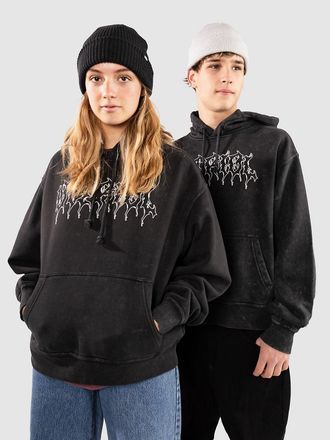 Vitriol Fallen Ones Boxy Hoodie zwart