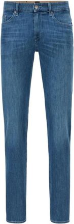 HUGO BOSS Heren, Jeans, Blauw, Maat: 2XS Katoen