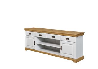 HOME AFFAIRE TV-Board »Rügen« zertifiziertes Massivholz, Breite 180 cm, im Landhausstil