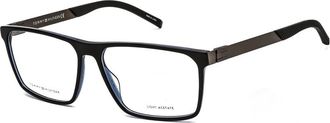 Tommy Hilfiger Demo Rectangular Mens Eyeglasses TH 1828 0D51 58
