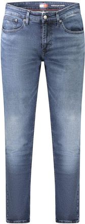 Tommy Hilfiger Mens Austin Slim Tapered Jeans - Blue Cotton - Size 30 (Waist)
