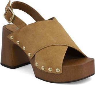 Mia Eudora Sandal in Tan at Nordstrom, Size 9.5