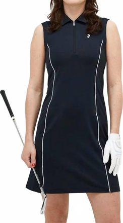 Peak Performance Pique Dress In Black