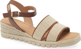 Toni Pons Aura Espadrille Wedge Sandal in Natural at Nordstrom, Size 7-7.5Us