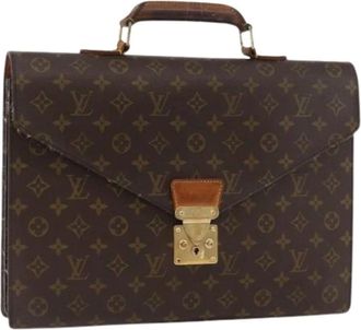 Louis Vuitton Pre-owned Handbags, female, Brown, Size: ONE SIZE Pre-owned Briefcase