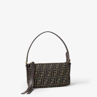 Fendi H26 Shoulder Bag - green