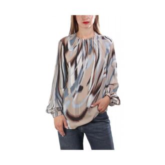 HUGO BOSS Dames, Blouses & Shirts, Veelkleurig, Maat: XL